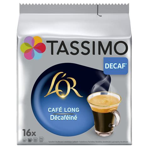 Caf Dosettes D Caf In Long Tassimo Le Paquet De Prix Carrefour