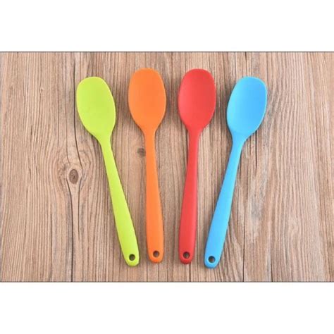 Jual Spatula Sendok Silikon Tahan Panas Anti Lengket Food Grade