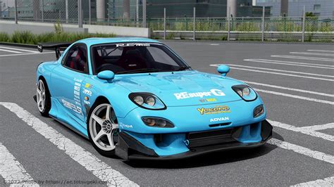 突撃アセットコルサ AssettoCorsa on Twitter RX 7 FD3S RE雨宮 Mazda RX 7 FD3S