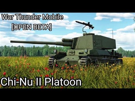 War Thunder Mobile OPEN BETA Japanese Medium Tank Gameplay Chi Nu