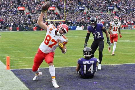 Travis Kelce Defense Lead Chiefs Past Ravens Into Super Bowl Lviii