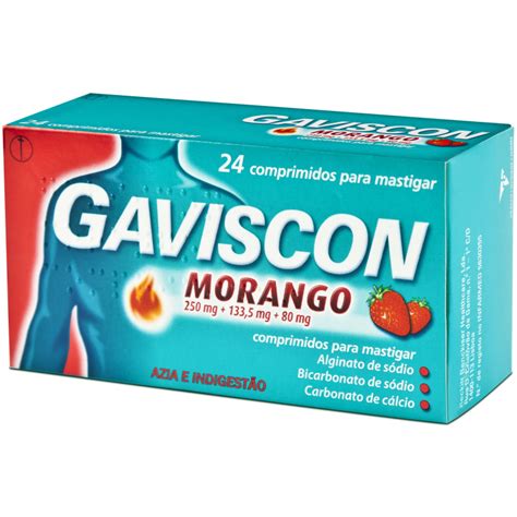 Gaviscon Morango Comprimidos Azia Refluxo E Indigest O Opus Care