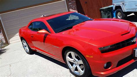 Inferno Orange Metallic 2011 Chevrolet Camaro 2ss For Sale Camarocarplace