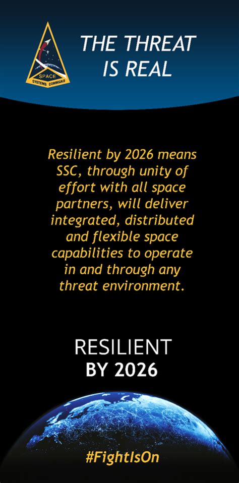 Space Systems Command Targets 2026 For Key Resilience Goals Space