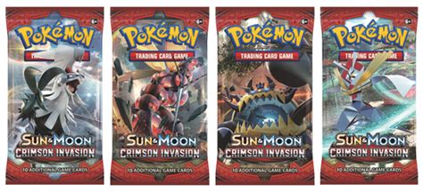 Pokemon Sun And Moon Crimson Invasion Card List Titannaxre