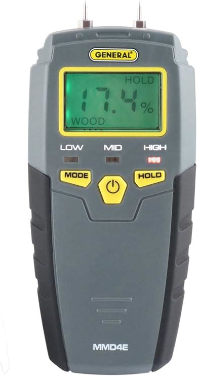 General Tools Mmd E Digital Moisture Meter Water Leak Detector