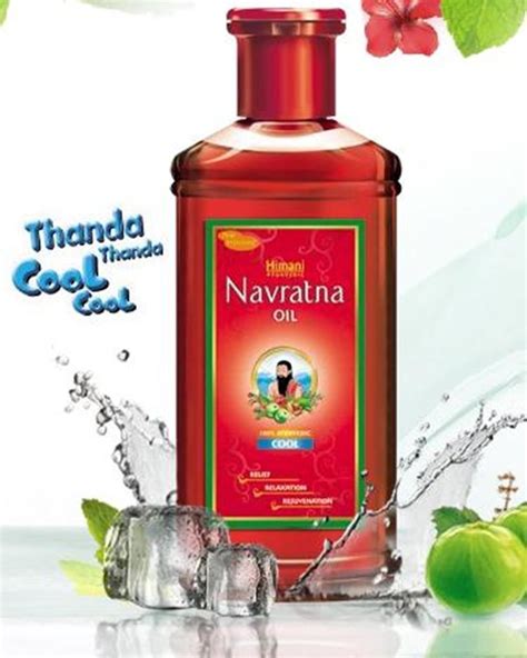 Navratna Emami Himani Navratna Ayurvedic Herbal Hair Oil 200mlfree