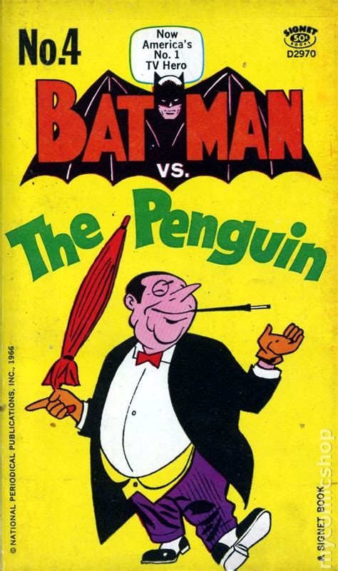 Batman vs. The Penguin PB (1966 Signet) comic books