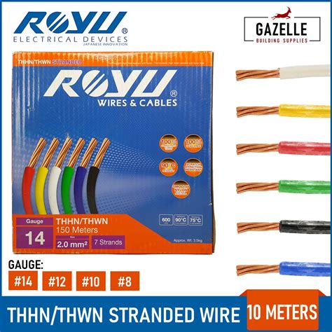 Royu Thhn Thwn Stranded Wire Gauge Mm Mm