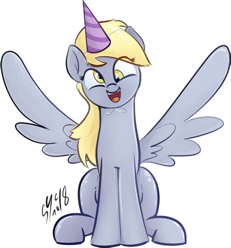 Download Christheblue Derpy Hooves Female Hat Head Tilt Cartoon