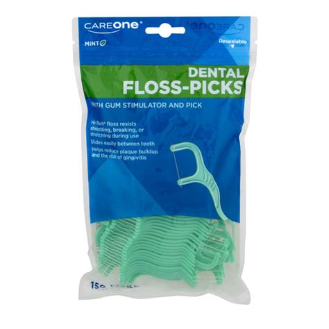 Save On Careone Dental Floss Picks Mint Order Online Delivery Giant