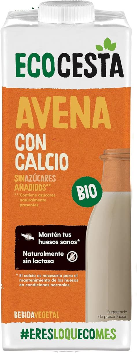 Ecocesta Bebida Vegetal De Avena X L Amazon Es Alimentaci N Y Bebidas