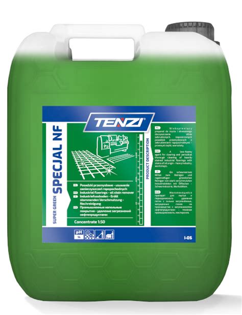 TENZI Super Green Specjal NF 20L środek do usuwania śladów po ropie