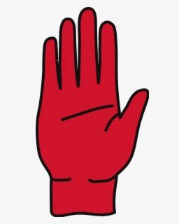 Red Hand Of Ulster - Červená Ruka , Free Transparent Clipart - ClipartKey