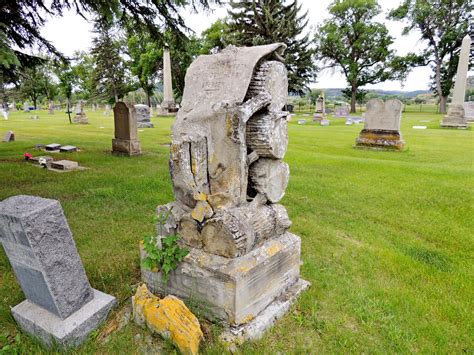 Mountain View Cemetery - Columbus, MT - U.S. National Register of ...