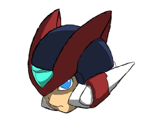 Megaman Zero Face And Helmet By Varimus On Deviantart