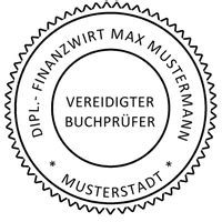 Buchungs Stempel Kontierungsstempel für Buchhaltung bestellen