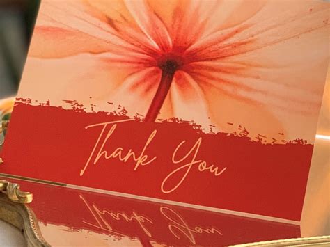 Thank You Cards Paper Kate Custom Stationery Shop