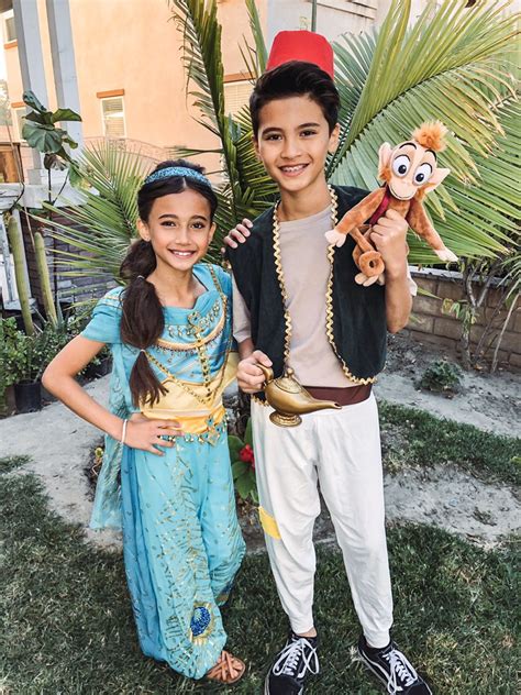 aladdin costumes adult kids aladdin  jasmine costumes artofit