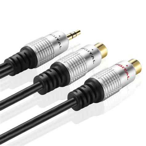 Buy TNP Premium 3 5mm Male To RCA Audio Cable 10FT Bi Directional