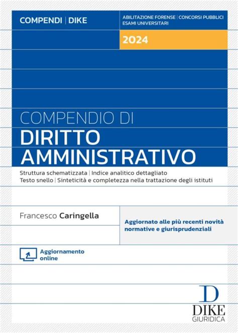 Compendio Diritto Amministrativo Dike Giuridica