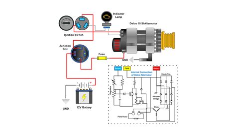 Delco Alternator Wiring Diagram