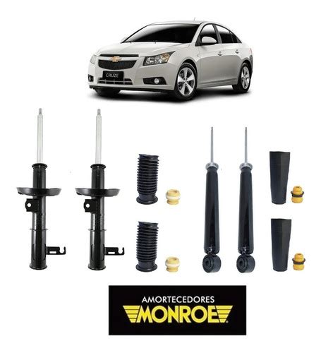 Kit 4 Amortecedor Cruze 2011 2012 2013 2014 2015 Kit Baten Frete grátis