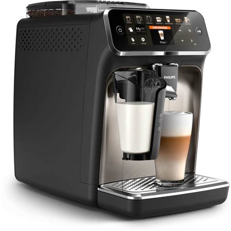 PHILIPS Series 5400 EP5447 90 Chrom Schwarz 1 8 L Kaffeevollautomat