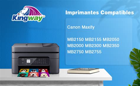 Kingway Xl Cartouches D Encre Compatibles Pour Pgi Xl