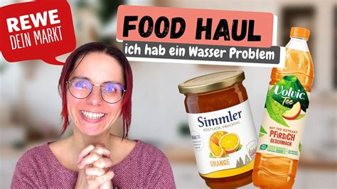 XXL REWE FOOD HAUL Mini DM HAUL Minimalistisch Einkaufen YouTube