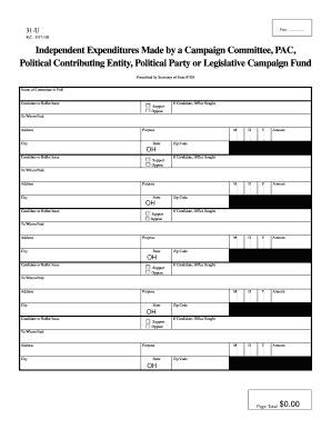 Fillable Online Sos State Oh U Sos State Oh Fax Email Print