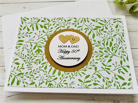 Personalized Anniversary Card, Personalized Wedding Card, Vines ...