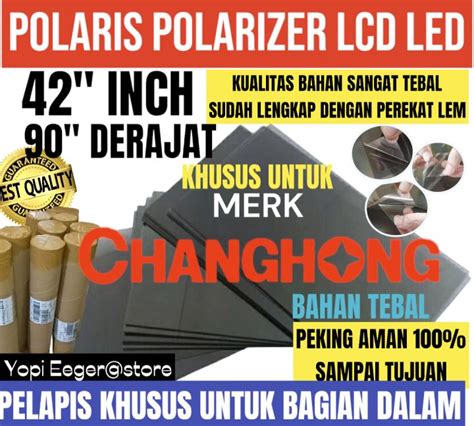 Polaris Polarizer Lcd Led Changhong Inch Derajat Lazada Indonesia