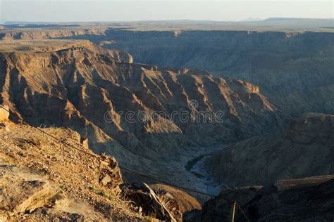 Fish River Canyon at Sunset, Namibia Stock Photo - Image of river, sunny: 96871262