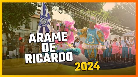 Desfile Arame de Ricardo 2024 Quando crescer quero ser criança O