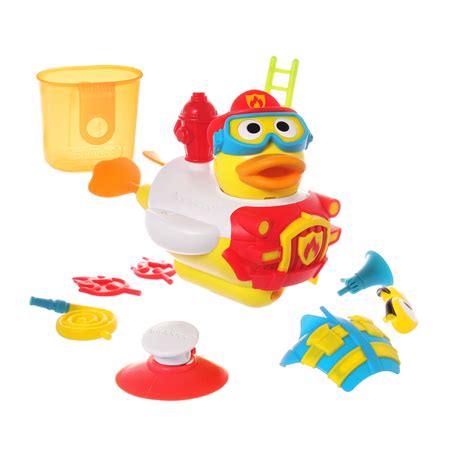 Yookidoo Jet Duck Firefighter Bath Time Fun For Kids Ages 2