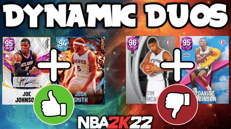 New Dynamic Duos In Nba K Myteam Which Duos Are Worth Using Youtube