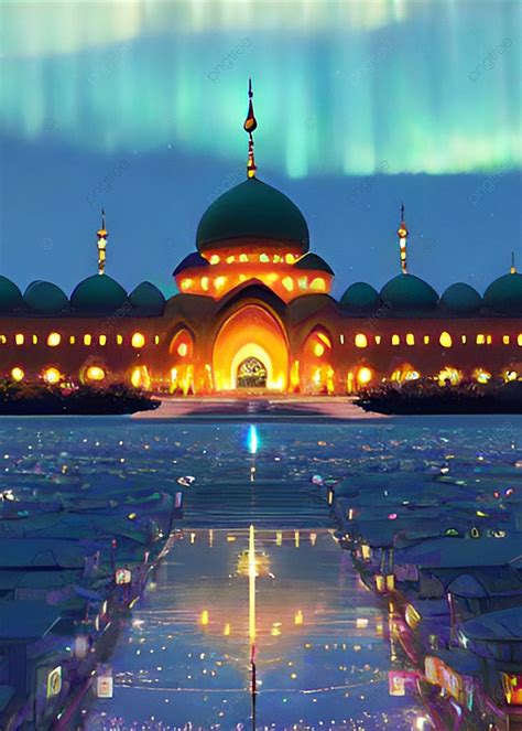 Very Beautiful Mosque Background Wallpaper Image For Free Download ...