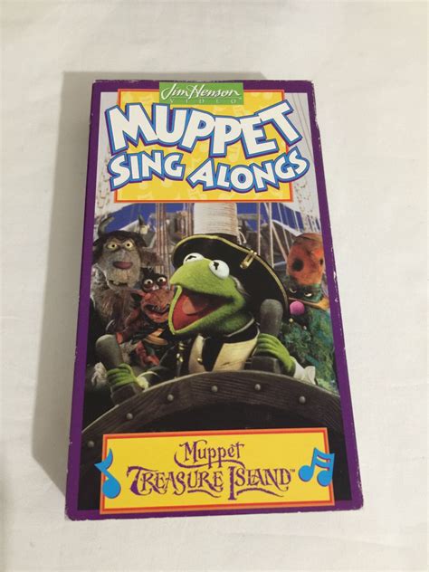 Muppet Sing Alongs Muppet Treasure Island Vhs Tape Movie 1996 Jim