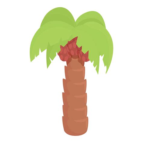 Palm Tree Icon Cartoon Vector Food Oil 14802451 Vector Art At Vecteezy