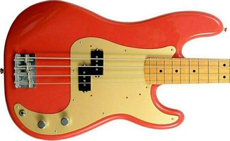 Fender 50s Precision Bass Fiesta Red - Muziker