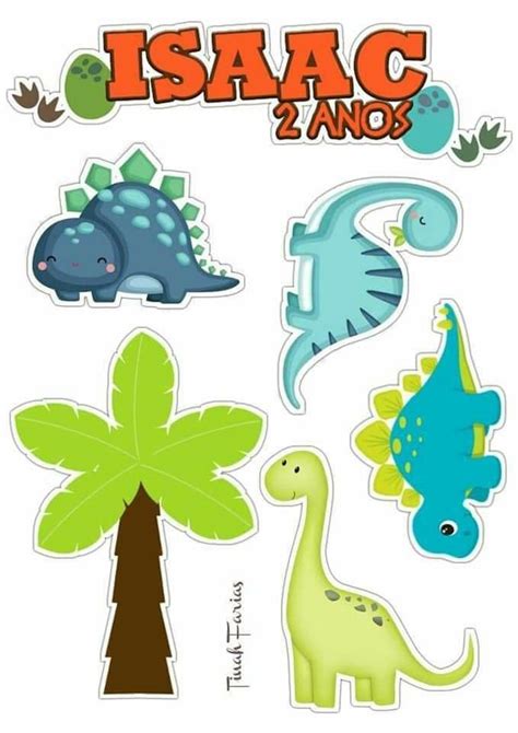 Pin De Denise Canabrava En 1 Topper Bolo Moldes De Dinosaurios Imagenes De Dinosaurios