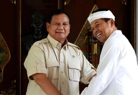 Gerindra Beri Sinyal Usung Dedi Mulyadi Bima Arya Di Pilgub Jabar 2024