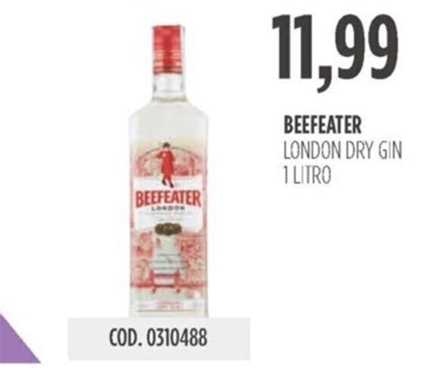 BEEFEATER LONDON DRY GIN 1 LITRO Offerta Di Carico Cash Carry