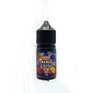 Frozen Mango Crush By Sam Vape Salt Nic Q Vapes