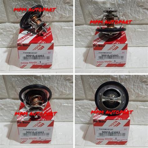 Jual Thermostat Vios Yaris Innova Inova Hilux Fortuner Bensin Shopee