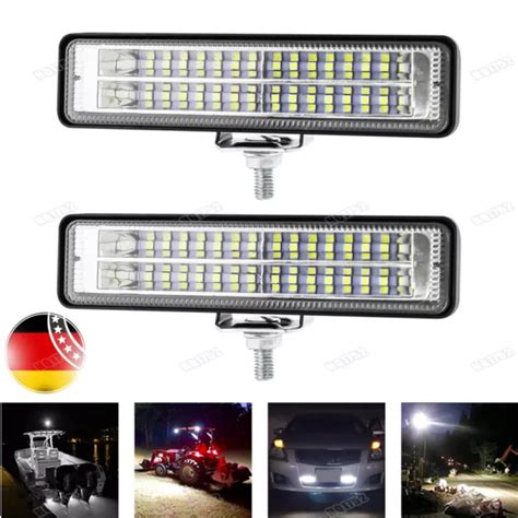 St Ck Led Arbeitsscheinwerfer Offroad Scheinwerfer V V F R Jeep