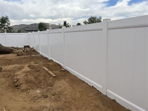 Vinyl Fence Installations Chain Links Fences Vinyl Fence Materials