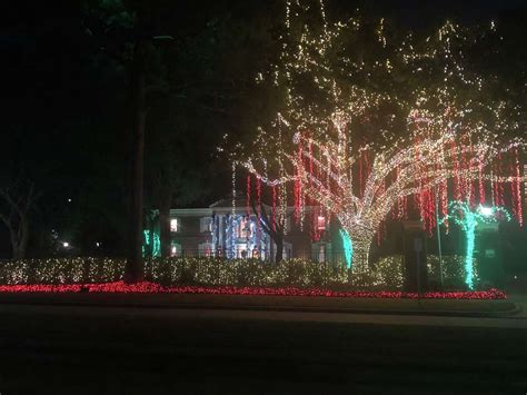 River Oaks Christmas Lights 2018