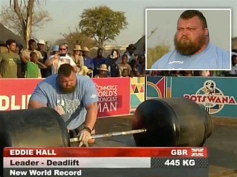 Eddie Hall World Record Deadlift Eddie Hall Arnold Schwarzenegger